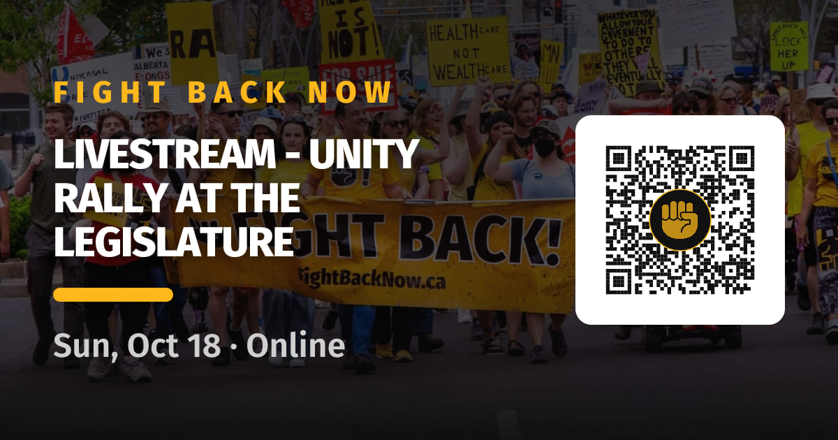 Share card for Livestream - Unity Rally at the Legislature